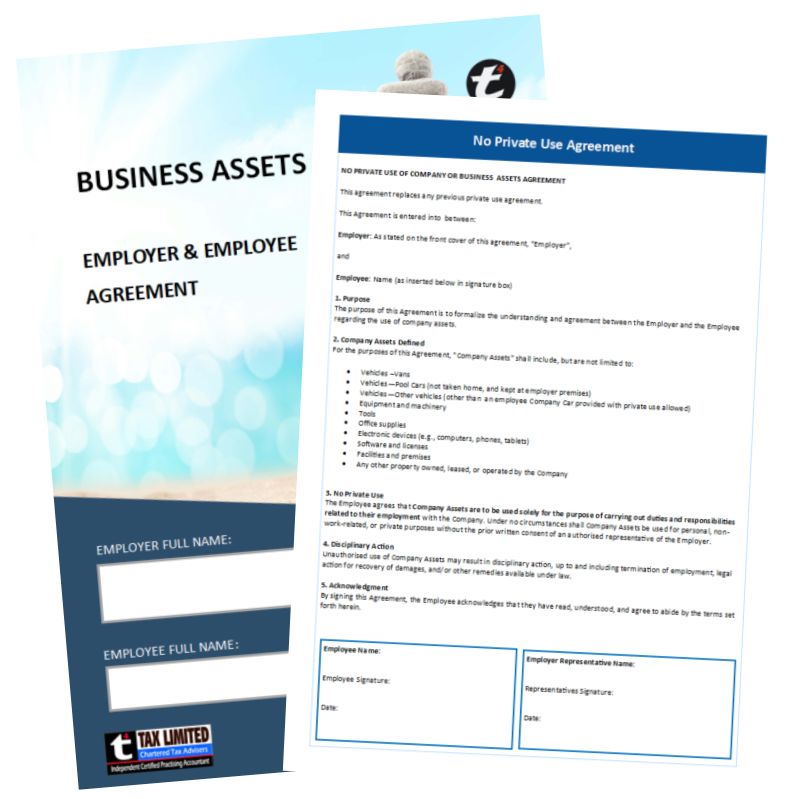 T4 Payroll Business Assets Agreement